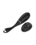 Œuf vibrant télécommandé USB noir avec option commande vocale LOLA-S Œuf vibrant télécommandé USB noir avec option commande vocale LOLA-S