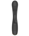 Vibromasseur triple stimulation très puissant noir USB Vibromasseur triple stimulation très puissant noir USB