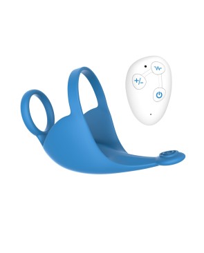 Vibrateur / Masseur de testicule télécommandé, USB waterproof 