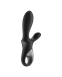 Vibromasseur rabbit noir USB, chauffant et connecté Heat Climax Satisfyer Vibromasseur rabbit noir USB, chauffant et connecté Heat Climax Satisfyer
