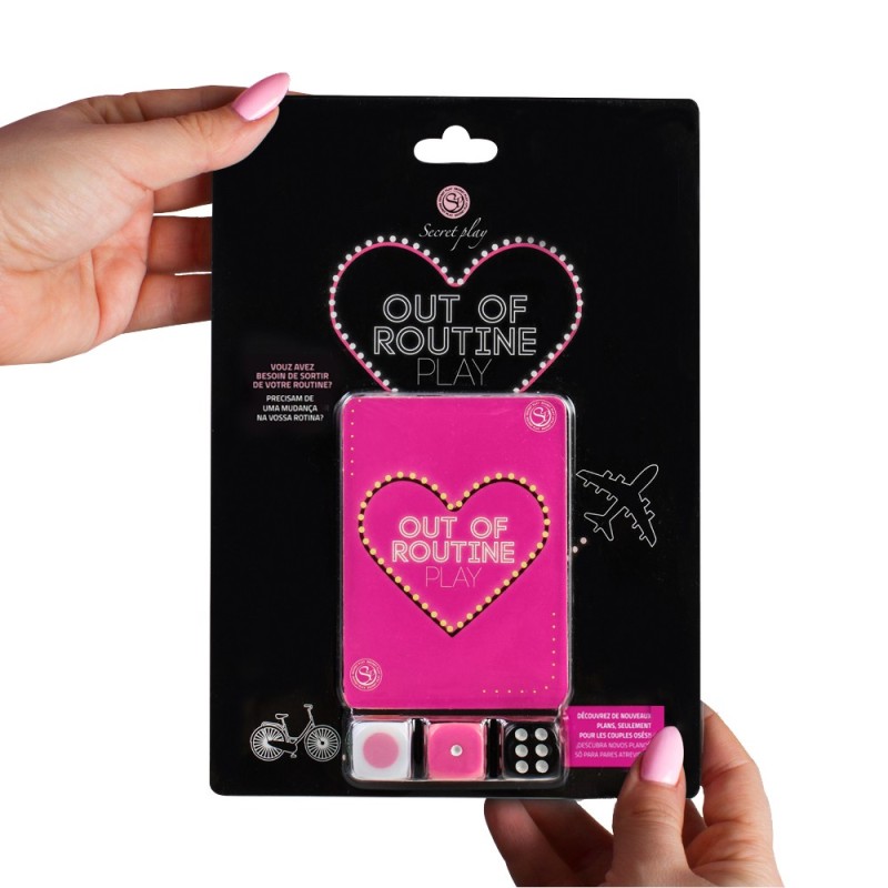 Brisez la routine de votre couple avec le jeu Out of Routine. Brisez la routine de votre couple avec le jeu Out of Routine.