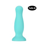 Plug anal ventouse vert pastel taille M