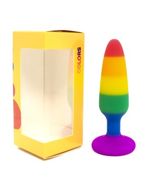 Plug anal multicouleur taille M 