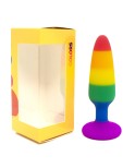 Plug anal multicouleur taille M Plug anal multicouleur taille M