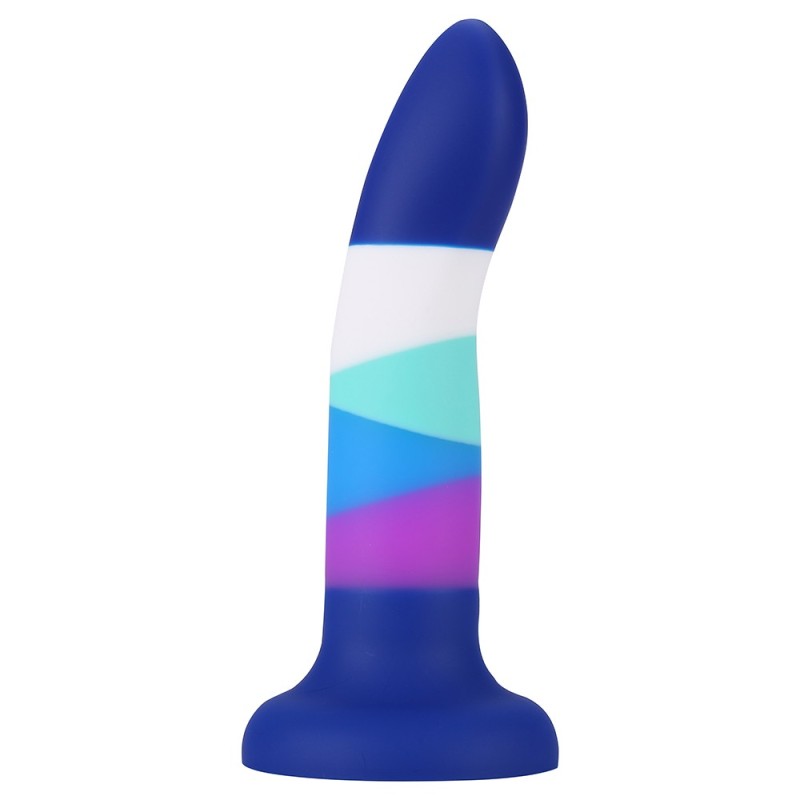 Gode ventouse 6 couleurs bleu Gode ventouse 6 couleurs bleu