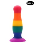 Plug anal ventouse multicouleur taille M Plug anal ventouse multicouleur taille M