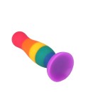 Plug anal ventouse multicouleur taille M Plug anal ventouse multicouleur taille M