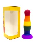 Plug anal ventouse multicouleur taille M Plug anal ventouse multicouleur taille M
