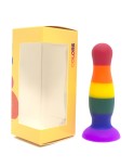 Plug anal ventouse multicouleur taille S Plug anal ventouse multicouleur taille S