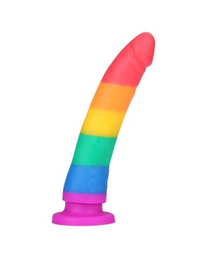 Gode ventouse multicouleur taille S 