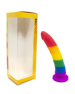 Gode ventouse multicouleur taille S 