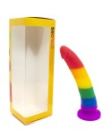 Gode ventouse multicouleur taille S