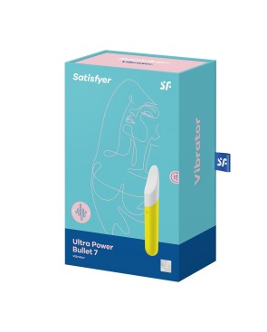 Vibromasseur jaune USB Ultra Power Bullet 7 Satisfyer 