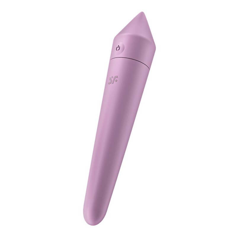 Vibromasseur connecté lilas USB Ultra Power Bullet 8 Satisfyer Vibromasseur connecté lilas USB Ultra Power Bullet 8 Satisfyer