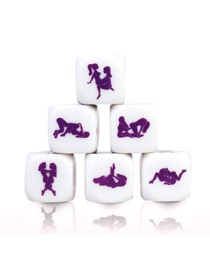 Dé position kamasutra pour couple Femmes Lesbiennes 6 faces