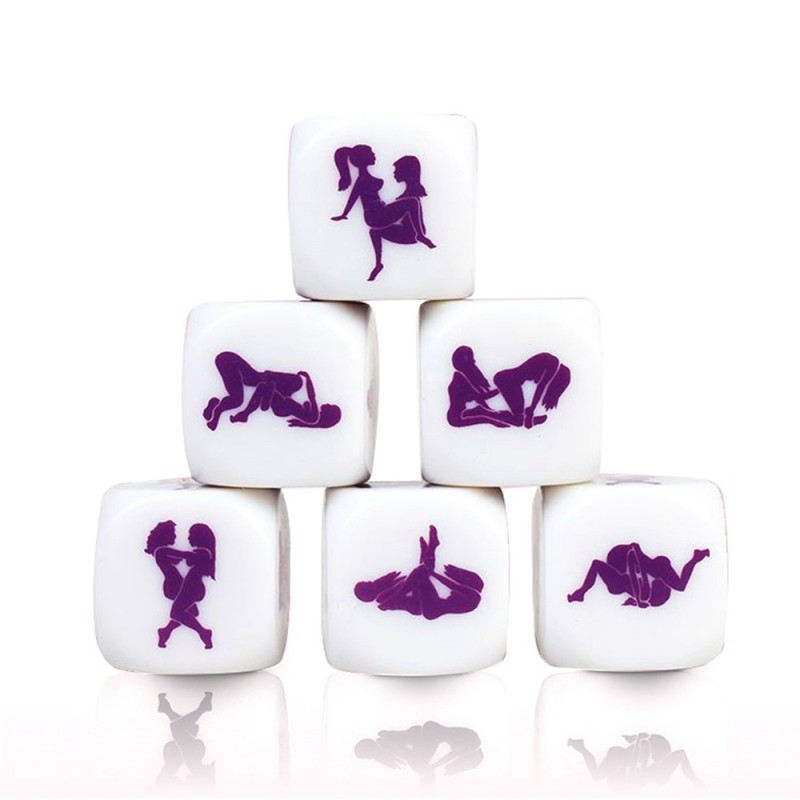 Dé position kamasutra pour couple Femmes Lesbiennes 6 faces Dé position kamasutra pour couple Femmes Lesbiennes 6 faces