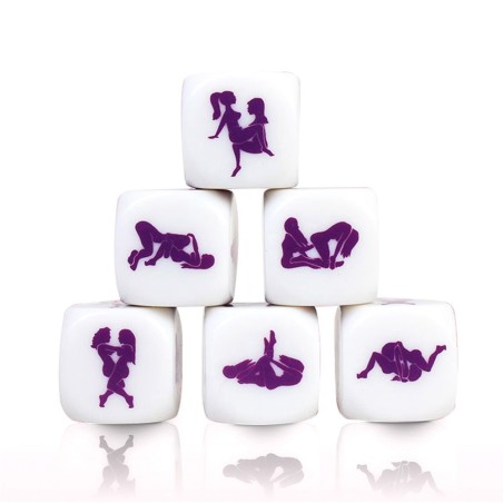 Dé position kamasutra pour couple Femmes Lesbiennes 6 faces