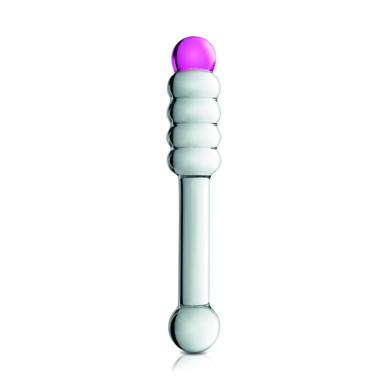 Gode en verre bicolor n°11 Glossy Gode en verre bicolor n°11 Glossy