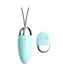 Oeuf vibrant turquoise avec télécommande à piles Oeuf vibrant turquoise avec télécommande à piles