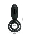 Cockring vibrant en silicone avec stimulateur clitoridien Esther Cockring vibrant en silicone avec stimulateur clitoridien Esther
