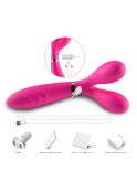 Vibromasseur Wand rose en forme de Y avec 3 moteurs Vibromasseur Wand rose en forme de Y avec 3 moteurs