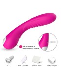 Vibromasseur courbé 9 modes de vibration rose Vibromasseur courbé 9 modes de vibration rose