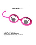 Boules de Geisha violet silicone Boules de Geisha violet silicone
