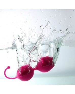 Boules de Geisha Rose silicone