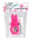 Anneau Vibrant Rabbit Rose Silicone 1 dosette de lubrifiant — Pocket Pleasure Anneau Vibrant Rabbit Rose Silicone 1 dosette de lubrifiant — Pocket Pleasure
