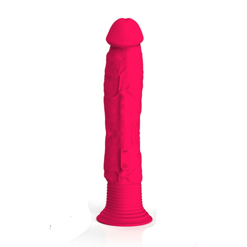 Gode ventouse vibrant rose flashy 10 vitesses Gode ventouse vibrant rose flashy 10 vitesses