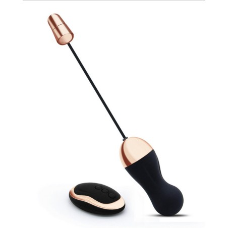 Oeuf vibrant noir 10 vitesses USB