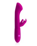 Vibromasseur rabbit Bella rose USB large tête point G 10 programmes Vibromasseur rabbit Bella rose USB large tête point G 10 programmes