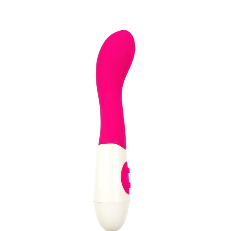 Vibromasseur rose incurvé point G Vibromasseur rose incurvé point G