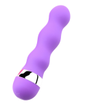 Mini Vibromasseur violet ondulés Pocket Pleasure 1 dosette de lubrifiant Mini Vibromasseur violet ondulés Pocket Pleasure 1 dosette de lubrifiant