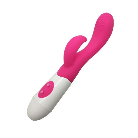 Vibromasseur Rabbit Rose avec picot de stimulation 