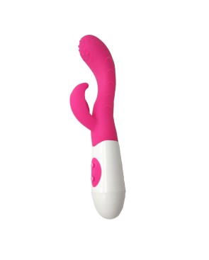 Vibromasseur Rabbit Rose avec picot de stimulation