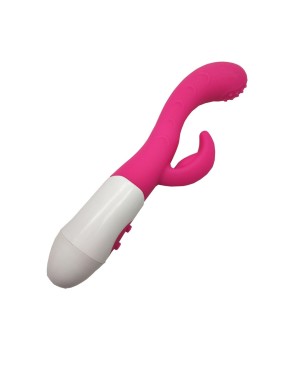 Vibromasseur Rabbit Rose avec picot de stimulation 