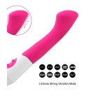 Vibromasseur rose tête plate spécial point G Vibromasseur rose tête plate spécial point G