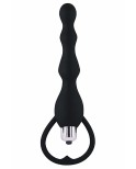 Chapelet anal noir vibrant