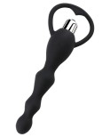 Chapelet anal noir vibrant