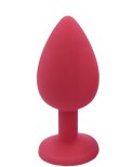 Plug rouge bijou cristal Medium CHERRY Plug rouge bijou cristal Medium CHERRY