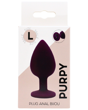 Plug bijou violet Large PURPY