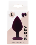 Plug bijou violet Large PURPY