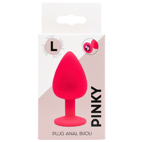 Plug bijou rose Large PINKY