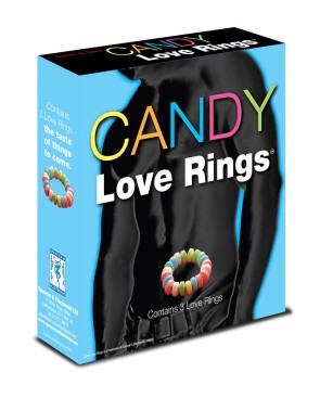 Lot de 3 cockrings bonbons Candy