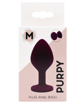Plug bijou violet Medium PURPY