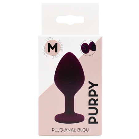 Plug bijou violet Medium PURPY