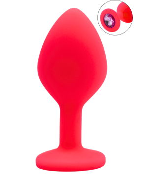 Plug bijou rose Medium PINKY 