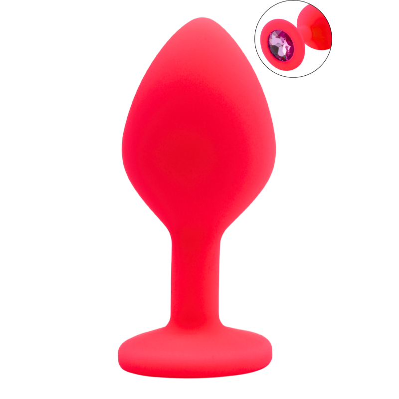Plug bijou rose Medium PINKY Plug bijou rose Medium PINKY