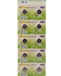 Boîte de 10 piles LR41